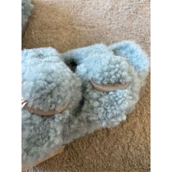 NWT Papillio Arizona Teddy Shearling Birkenstock Sandals, 38 $165 - Picture 5 of 8